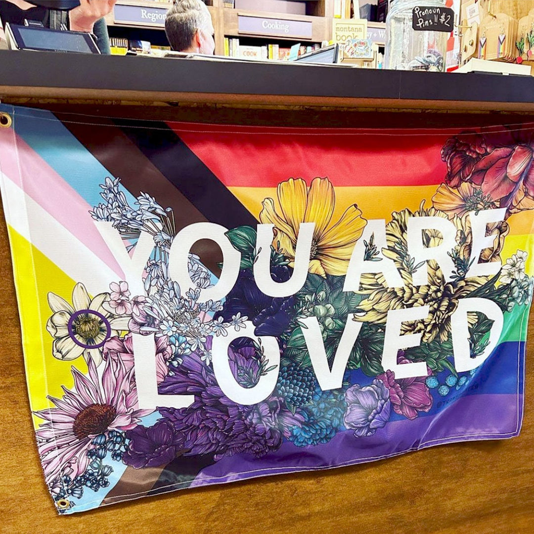 You Are Loved Pride Flag - LGBTQ Progress Pride Flag