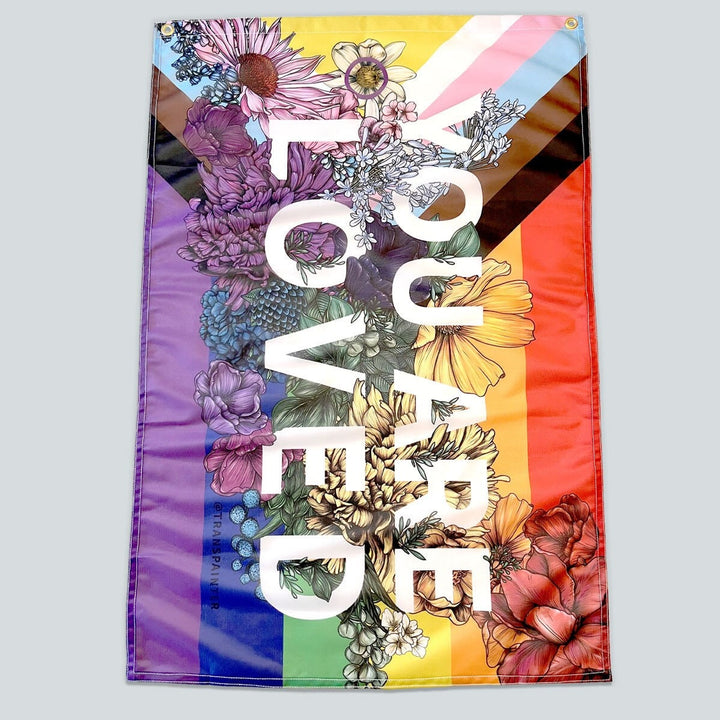 You Are Loved Pride Flag - LGBTQ Progress Pride Flag