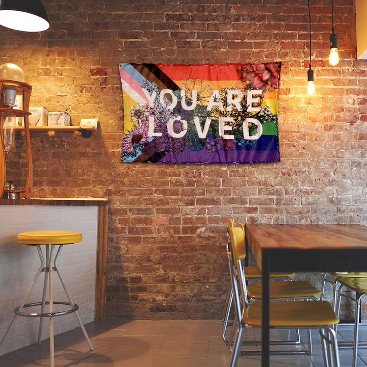 You Are Loved Pride Flag - LGBTQ Progress Pride Flag