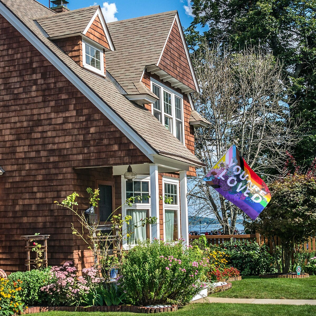 You Are Loved Pride Flag - LGBTQ Progress Pride Flag