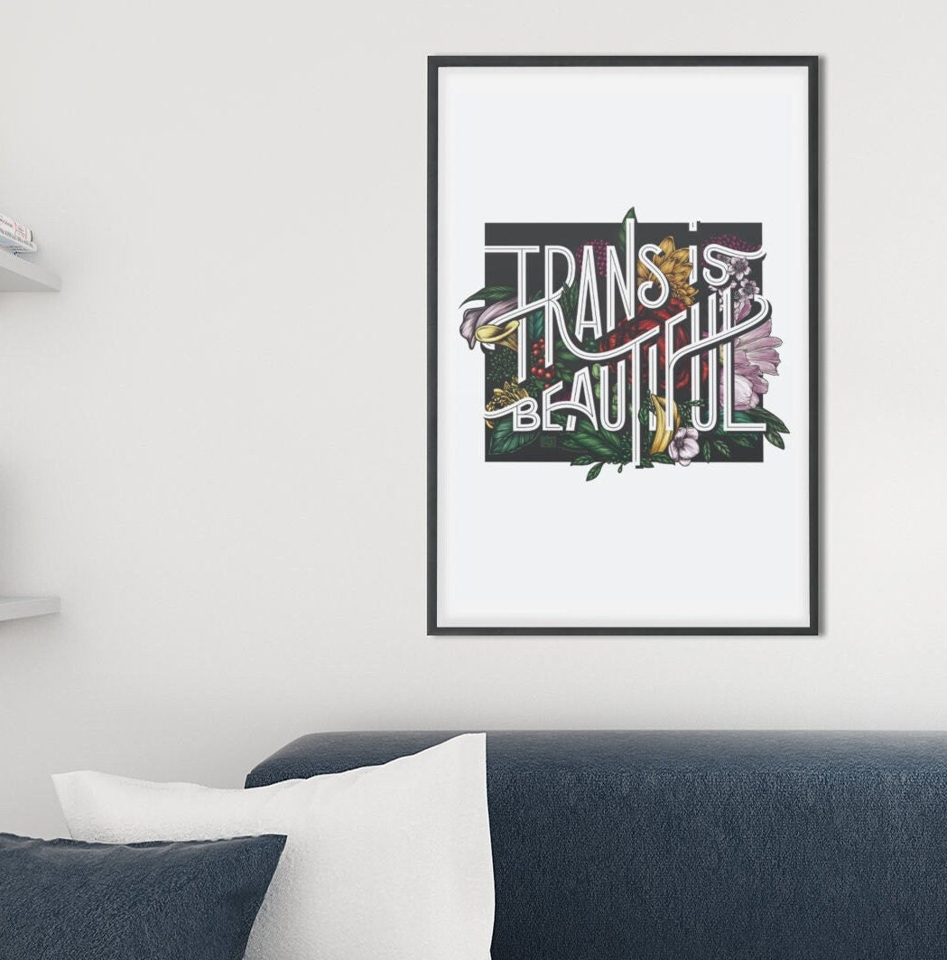 Trans is Beautiful Poster