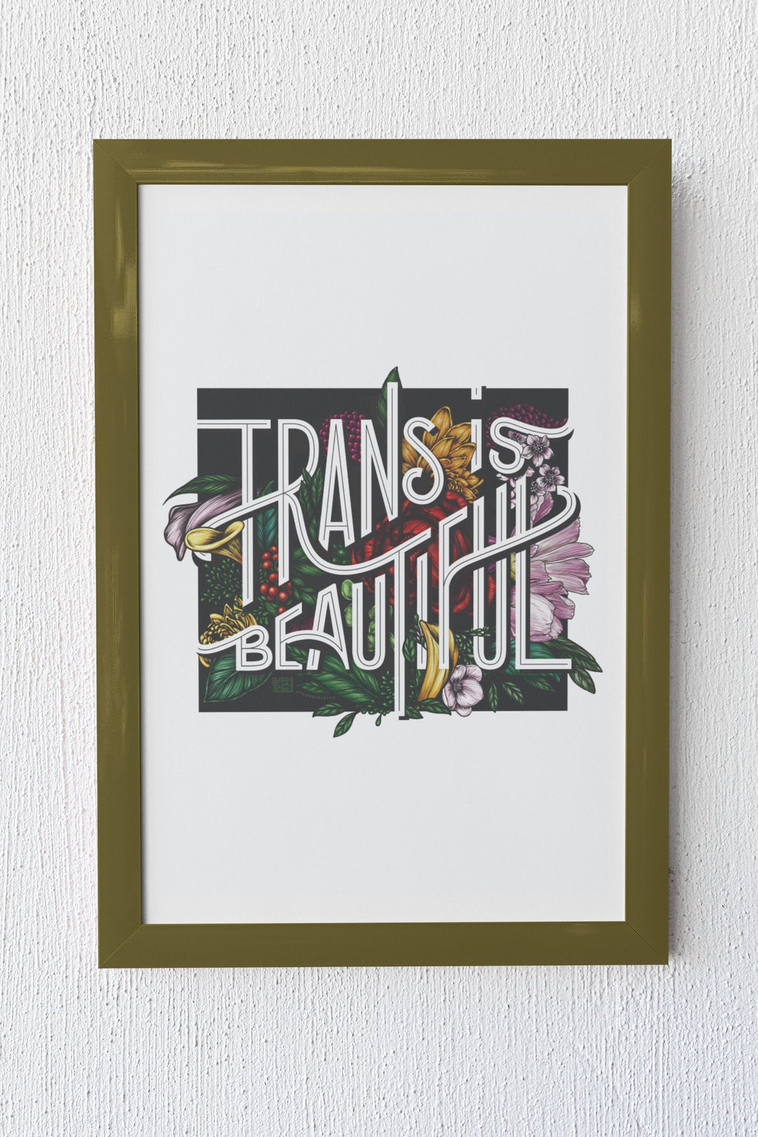 Trans is Beautiful Poster