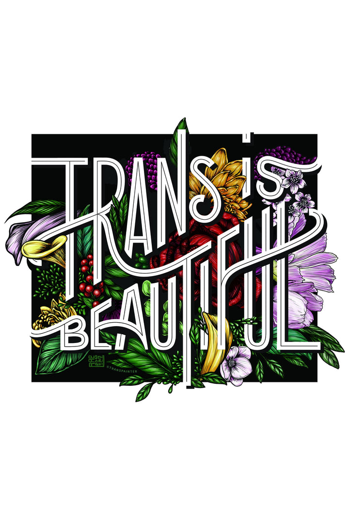 Trans is Beautiful Poster