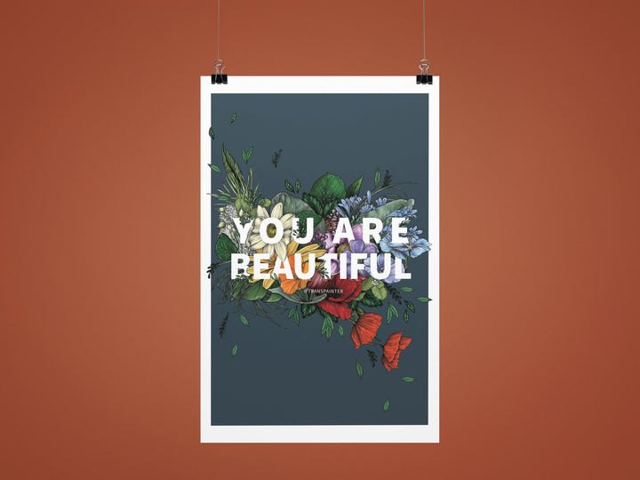 You Are Beautiful Poster