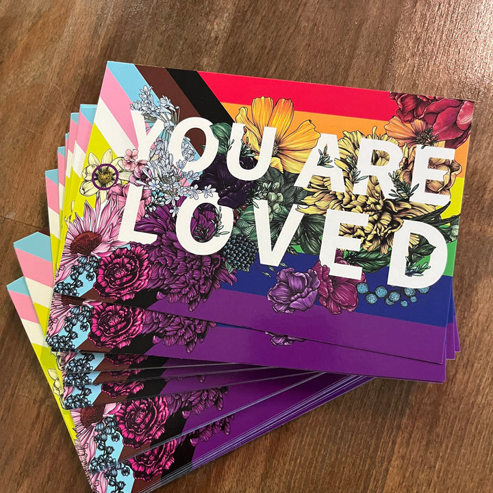 You Are Loved LGBTQ Post Card Package (20)