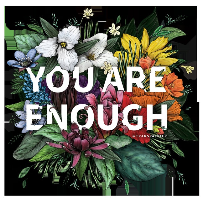 You Are Enough Poster