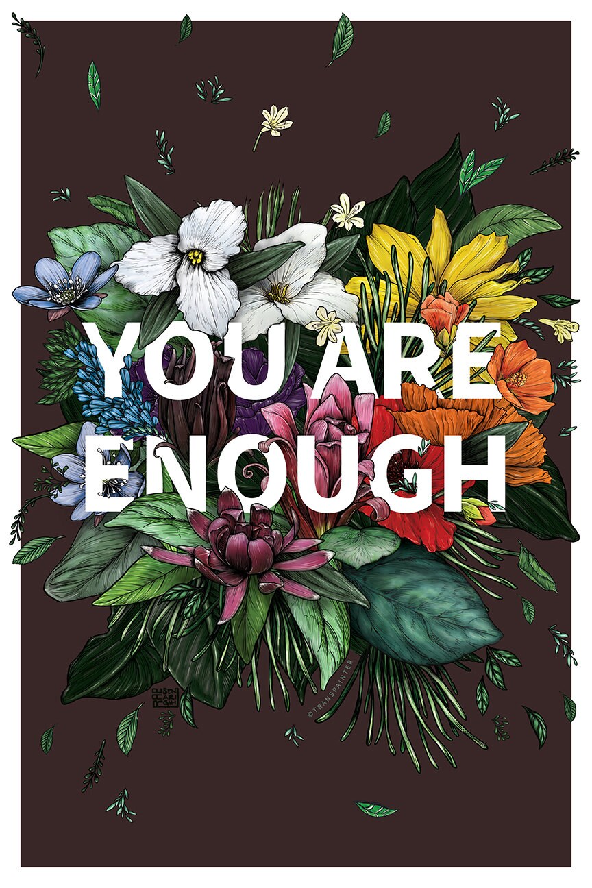 You Are Enough Poster