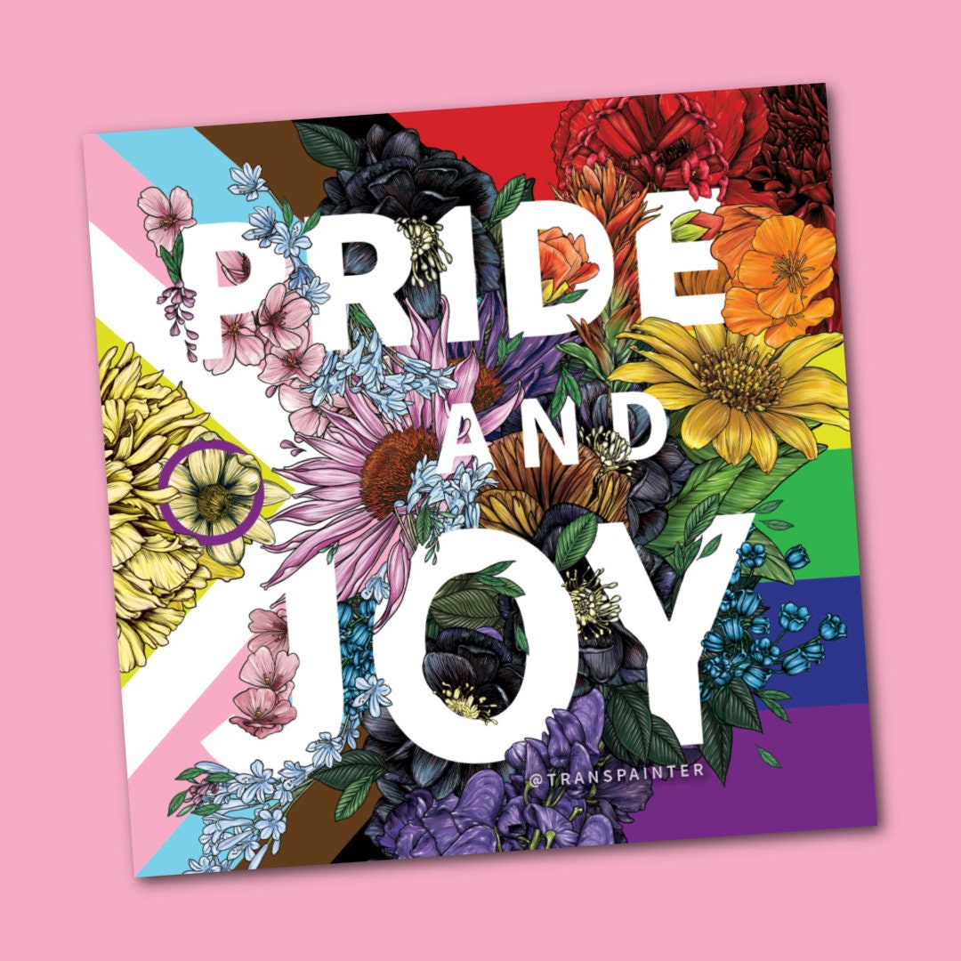 LGBTQ Pride & Joy Sticker